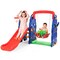 3 in 1 Junior Children Freestanding Design Climber Slide Swing Seat Basketball Hoop